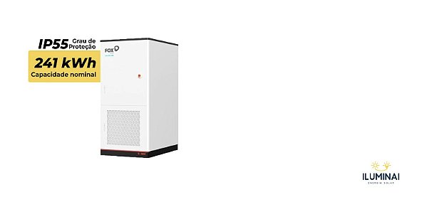 SISTEMA DE ARMAZENAMENTO BESS G-MAX PLUS 241KWH 876V FOXESS