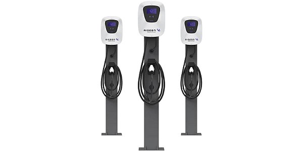 CARREGADOR VEICULAR ELETRICO RISEON RISE SILVER AC 7,4KW WALLBOX