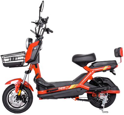 Scooter Elétrica T1 1000W Vermelha – New E-Bike