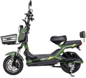 Scooter Elétrica T1 1000W Verde Militar – New E-Bike