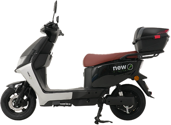 Scooter Elétrica H9 1000W Preta/Prata – New E-Bike