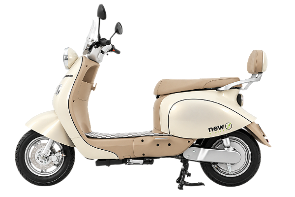 Scooter Elétrica Cappuccino 1000W Bege – New E-Bike