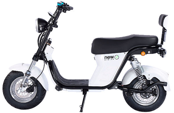 Scooter Elétrica Harley 1000W Branca – New E-Bike