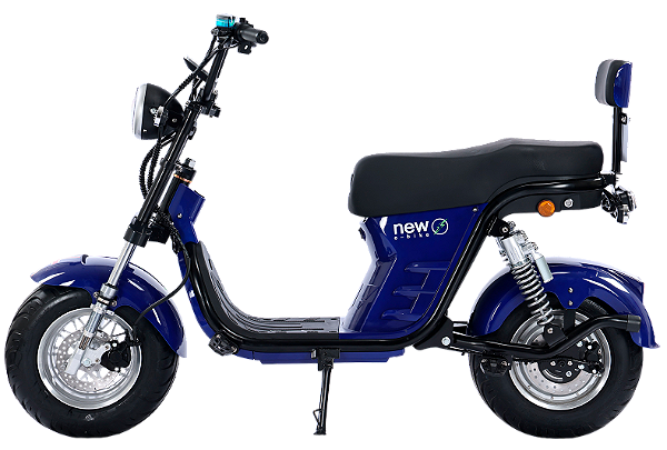 Scooter Elétrica Harley 1000W Azul UK – New E-Bike