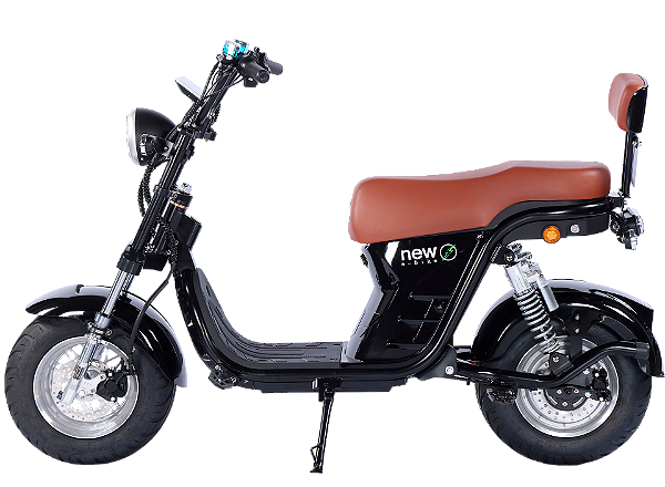 Scooter Elétrica Harley 1000W Preta – New E-Bike