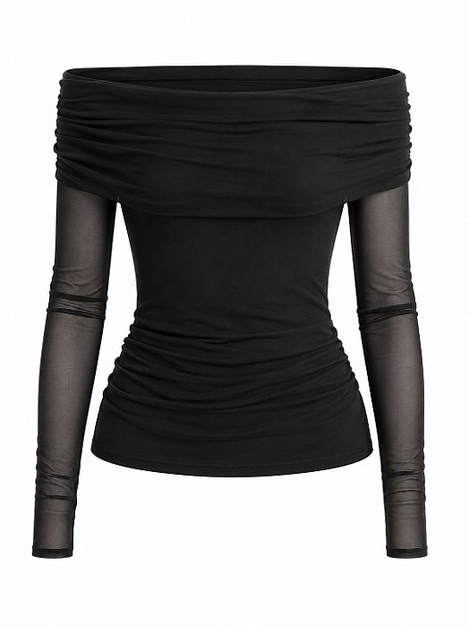 BLUSA DANI MANGA LONGA