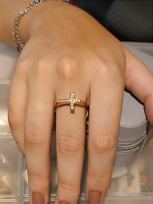 Anel Crucifixo