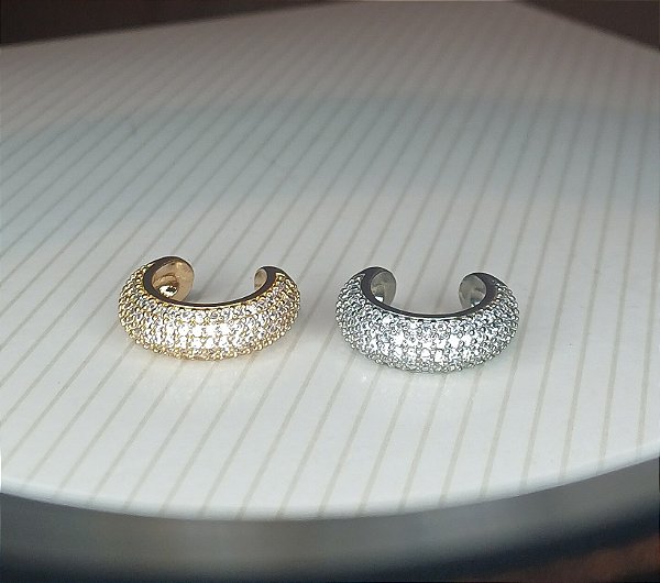 Anel Piercing Zircônias Premium