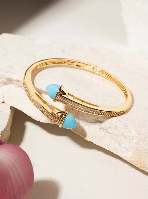 Bracelete Esculpido Gota