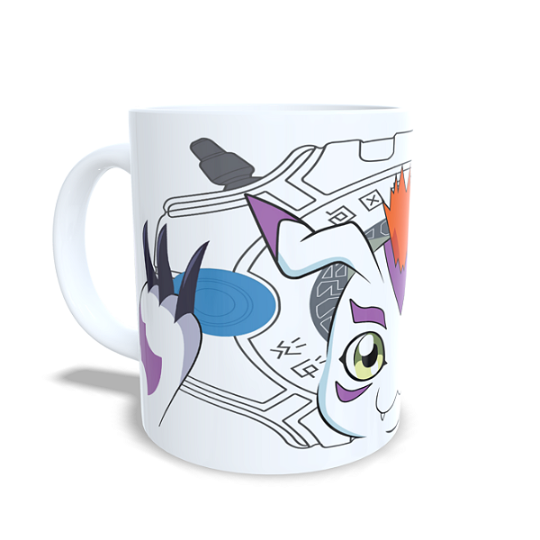 Caneca Digimon Gomamon