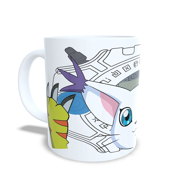 Caneca Digimon Tailmon