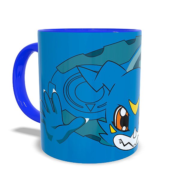Caneca Digimon Veemon