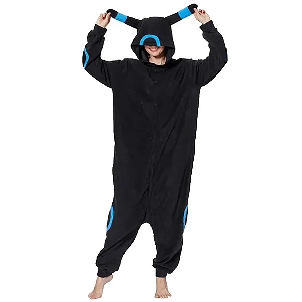 Kigurumi Unissex Pokémon Umbreon Shiny