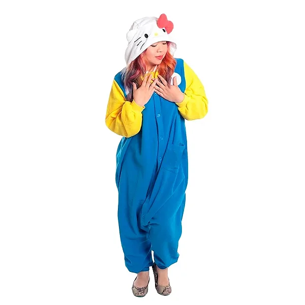 Kigurumi Unissex Sanrio Hello Kitty