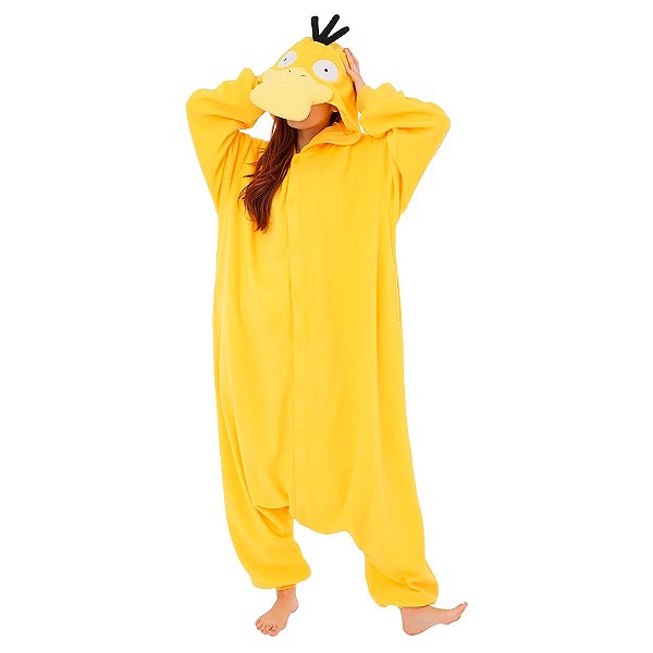 Kigurumi Unissex Pokémon Psyduck