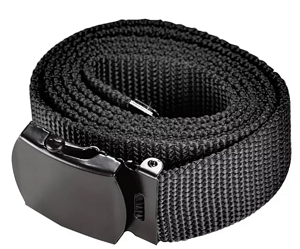 CINTO PRETO 1,20 FIVELA PRETA