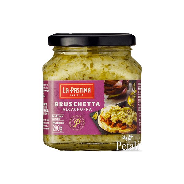 BRUSCHETTA DE ALCACHOFRA LA PASTINA 280G