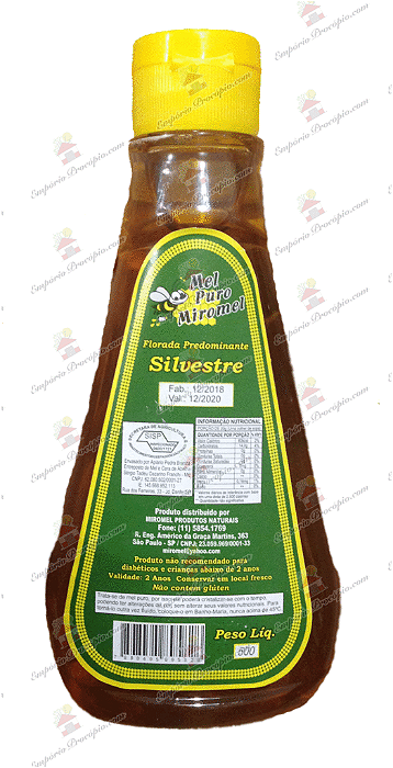 MEL PURO SILVESTRE MIROMEL 500G