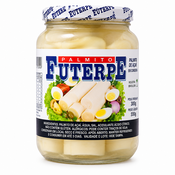 PALMITO TOLETE PUPUNHA EUTERPE 300G
