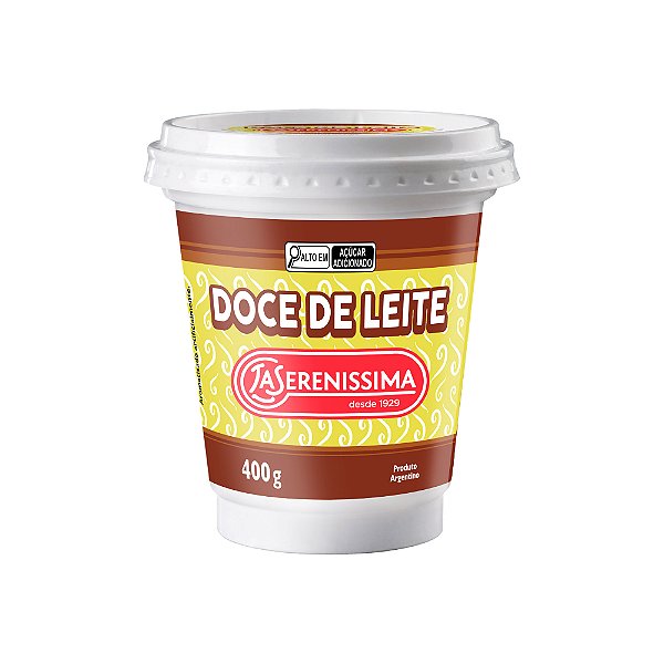DOCE DE LEITE LA SERENISSIMA 400G