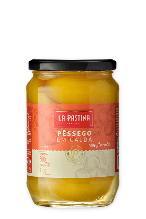 PESSEGO GREGO LA PASTINA COM AMENDOA 410G