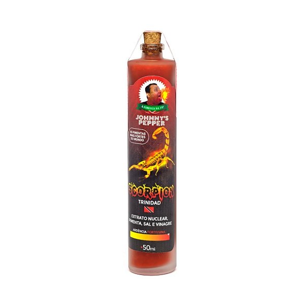 SCORPION JOHNNY S PEPPER MOLHO DE PIMENTA 50ML