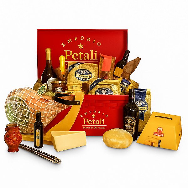 CESTA DE NATAL PETALI ITALIANA