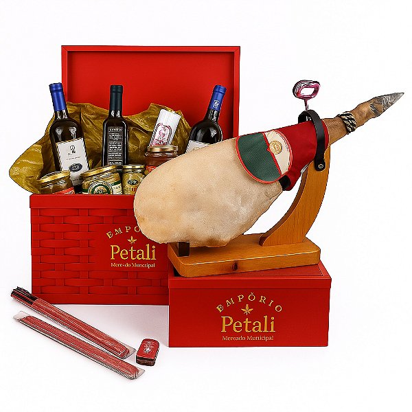 CESTA DE NATAL PETALI ESPANHOLA SERRANO