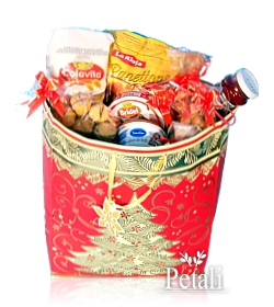 CESTA DE NATAL PETALI FRUTAS