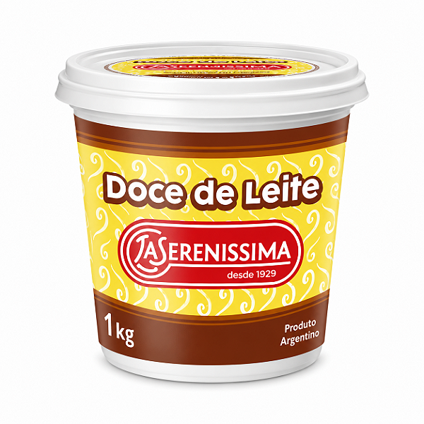 DOCE DE LEITE LA SERENISSIMA 1KG