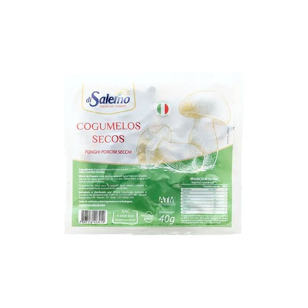 FUNGHI SECO DI SALERNO 40G