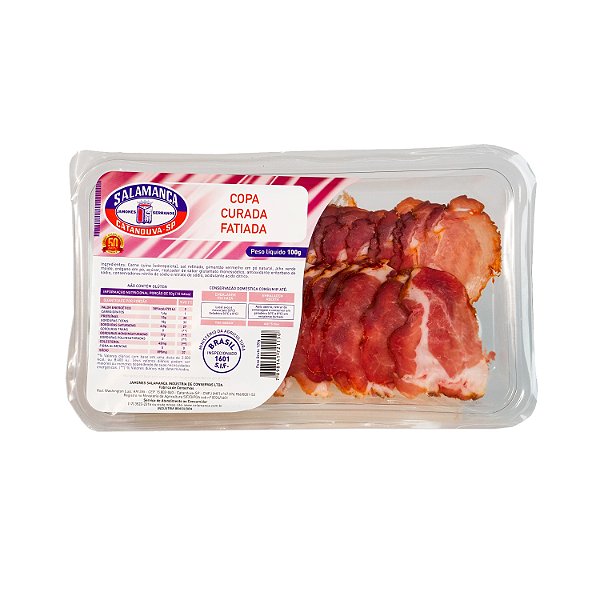COPA TIPO ESPANHOLA FATIADA SALAMANCA 100G