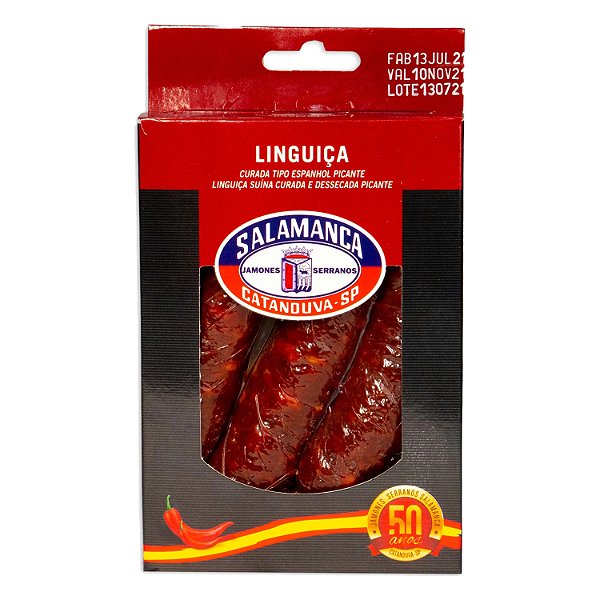 LINGUICA TIPO ESPANHOLA PICANTE SALAMANCA 250G