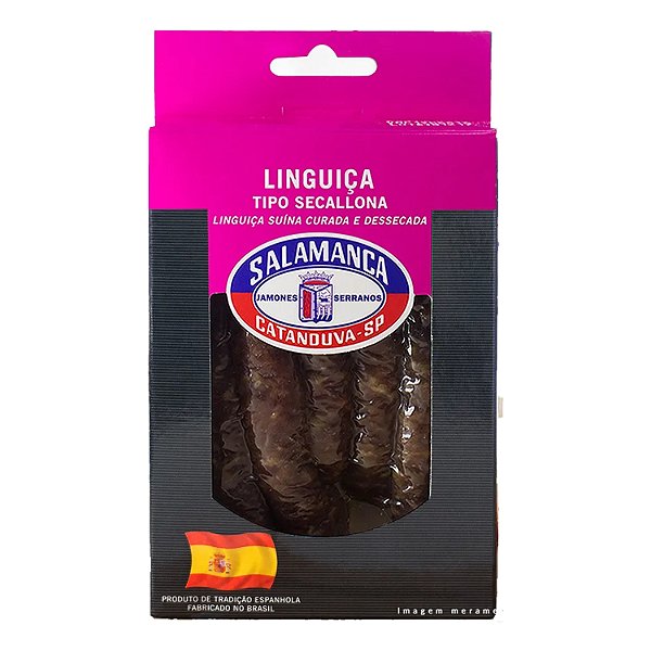 LINGUICA SECALLONA SALAMANCA 200G CAIXA 10 UND