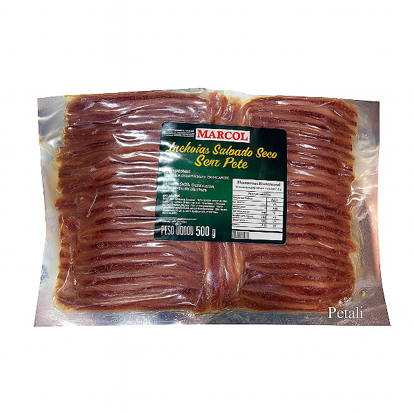 DUPLICADO - FILE DE ANCHOVAS DI SALERNO 500G