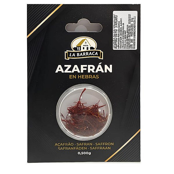 AÇAFRÃO ESTIGMA LA BARRACA 500MG
