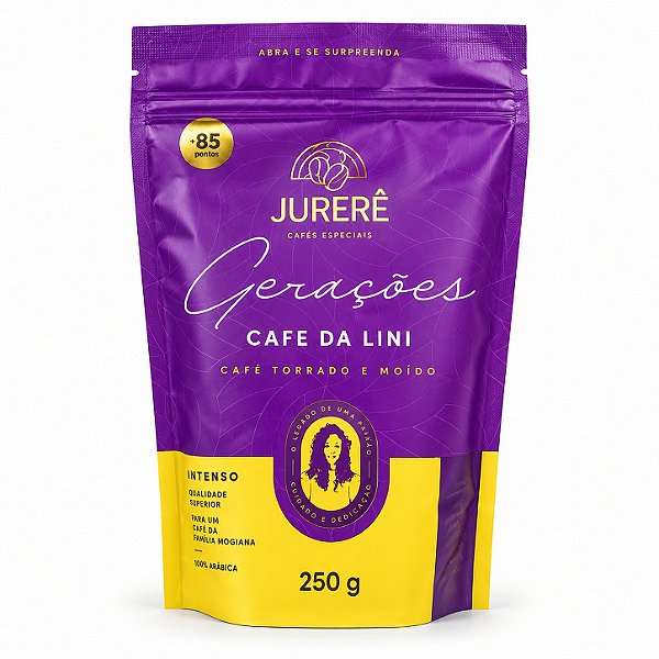 Café Jurerê Gerações Café da Lini Torrado e Moído 250g