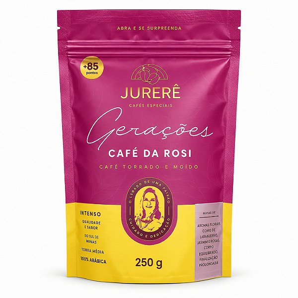 Café Jurerê Gerações Café da Rosi Torrado e Moído 250g