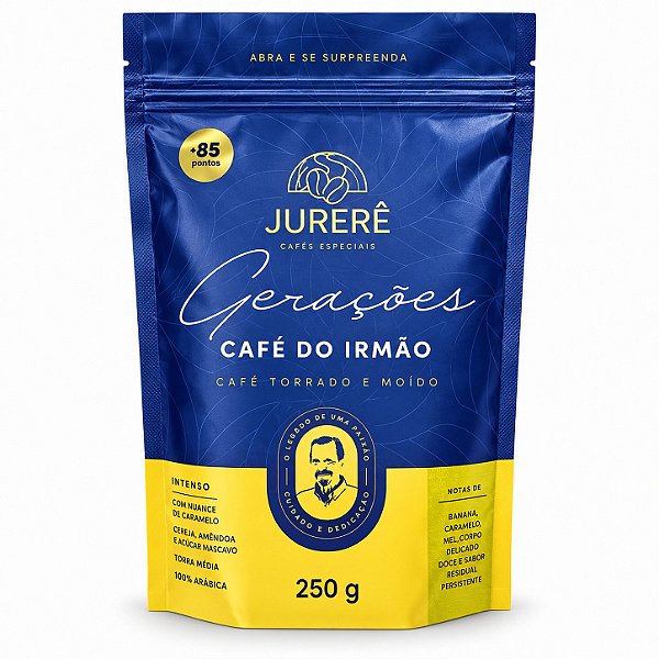 Café Jurerê Gerações Café do Irmão Torrado e Moído 250g