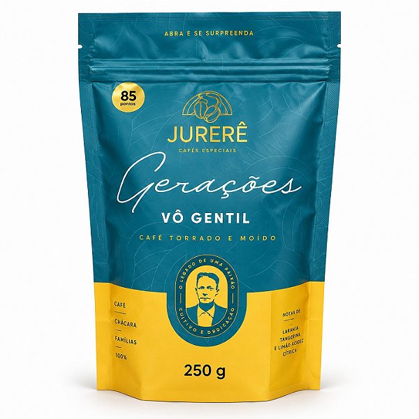 Café Jurerê Gerações Vô Gentil Torrado e Moído 250g