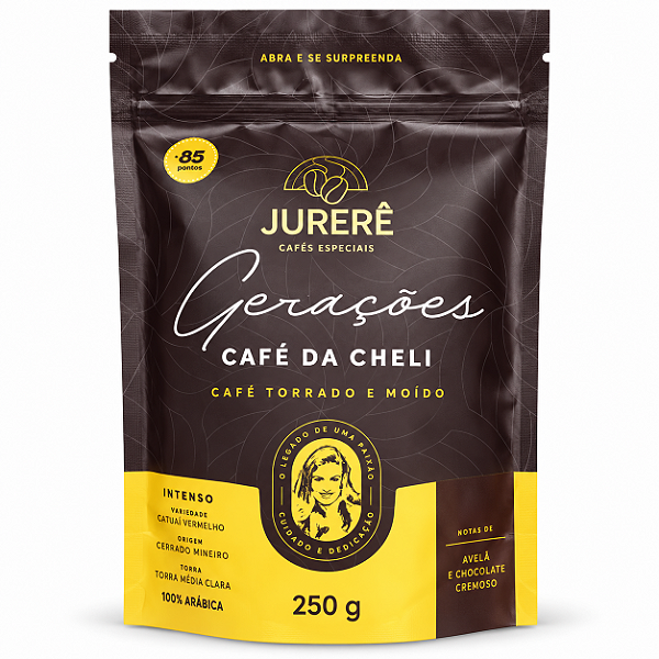 Café Jurerê Gerações Café da Cheli Torrado e Moído 250g