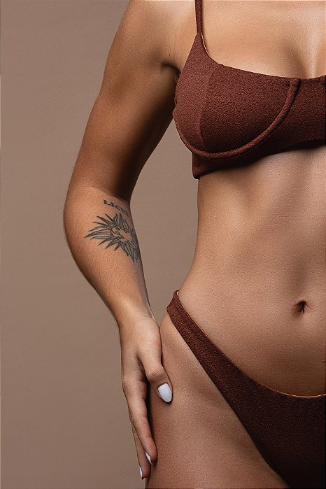 Conjunto Meia Taça Marrom