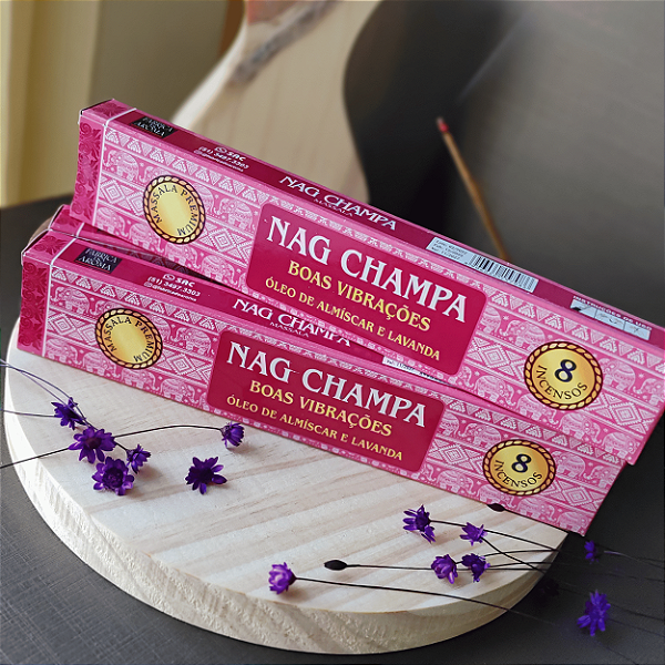 Incenso Massala Nag Champa - Boas Vibrações