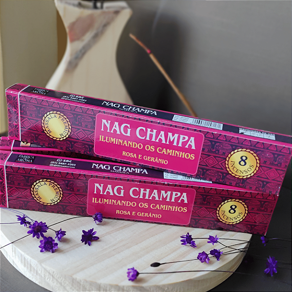 Incenso Massala Nag Champa - Iluminando Caminho
