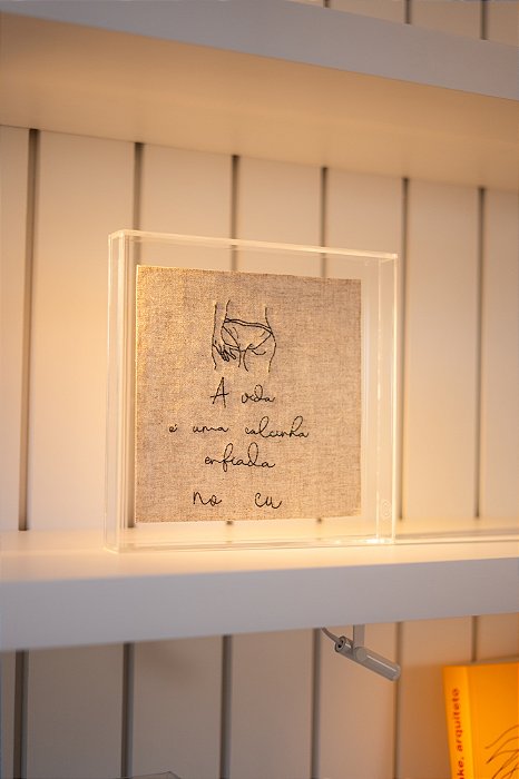 A Vida É Uma Calcinha Enfiada No Cu