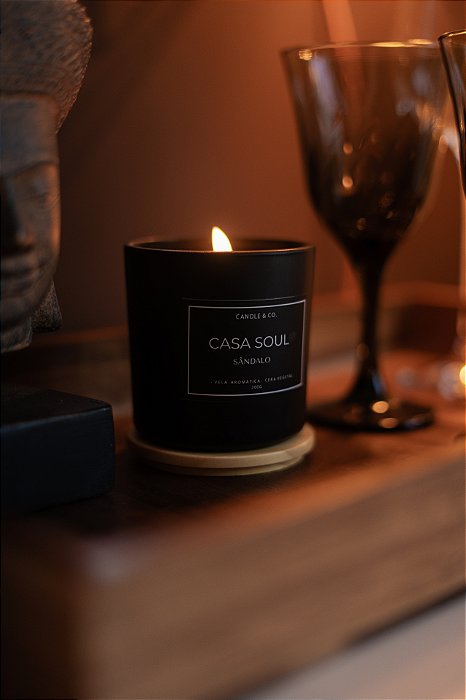 Vela Aromática Sândalo 200g