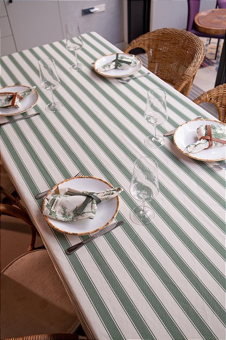 Toalha De Mesa Amália - Verde