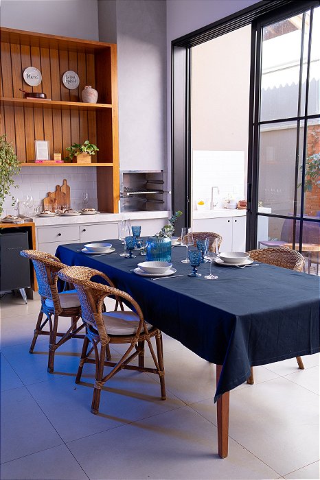 Toalha De Mesa - Blue