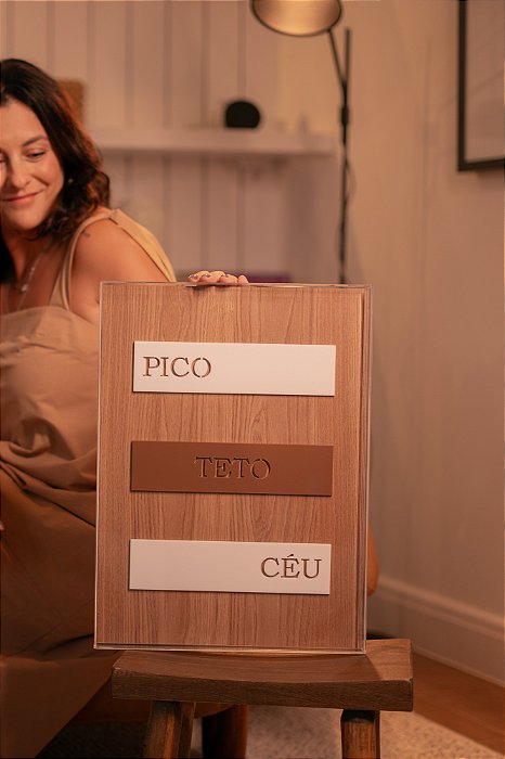 Quadro Decorativo - Pico Teto Céu
