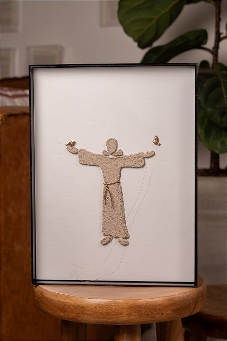 Quadro Escultura São Francisco